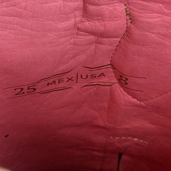 NEW EL MALCREADO Women’s Brown Cowgirl Boots – Size 8– High Block Heel Round Toe - Picture 4 of 8